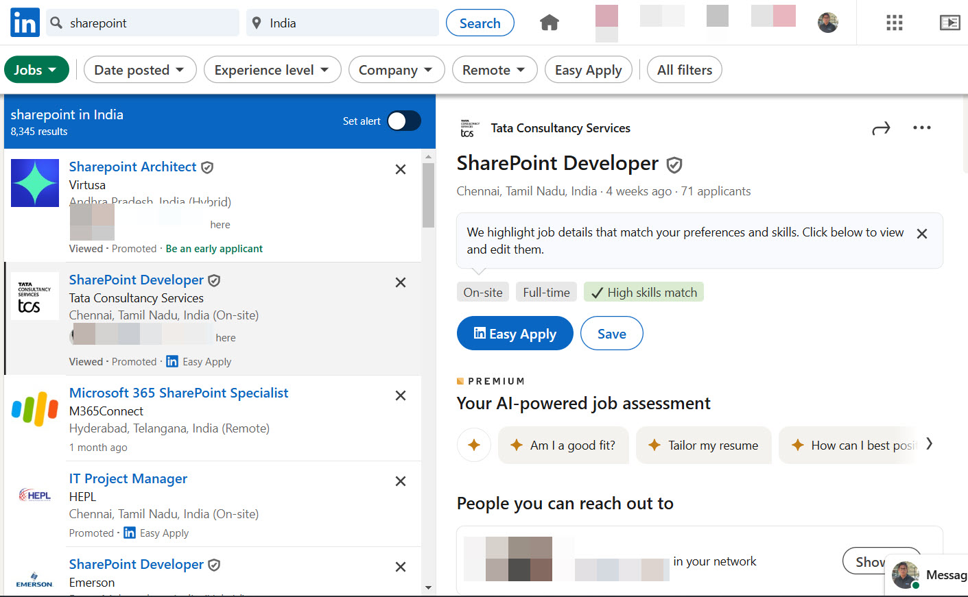 SharePoint Developer Jobs